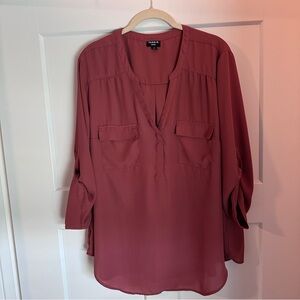 Torrid Harper Georgette Blouse